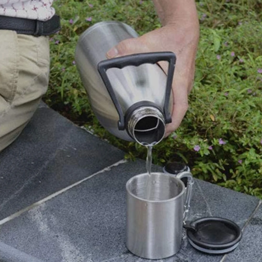 Insulated Stainless Steel Vacuum Flask - Picture 3 of 7